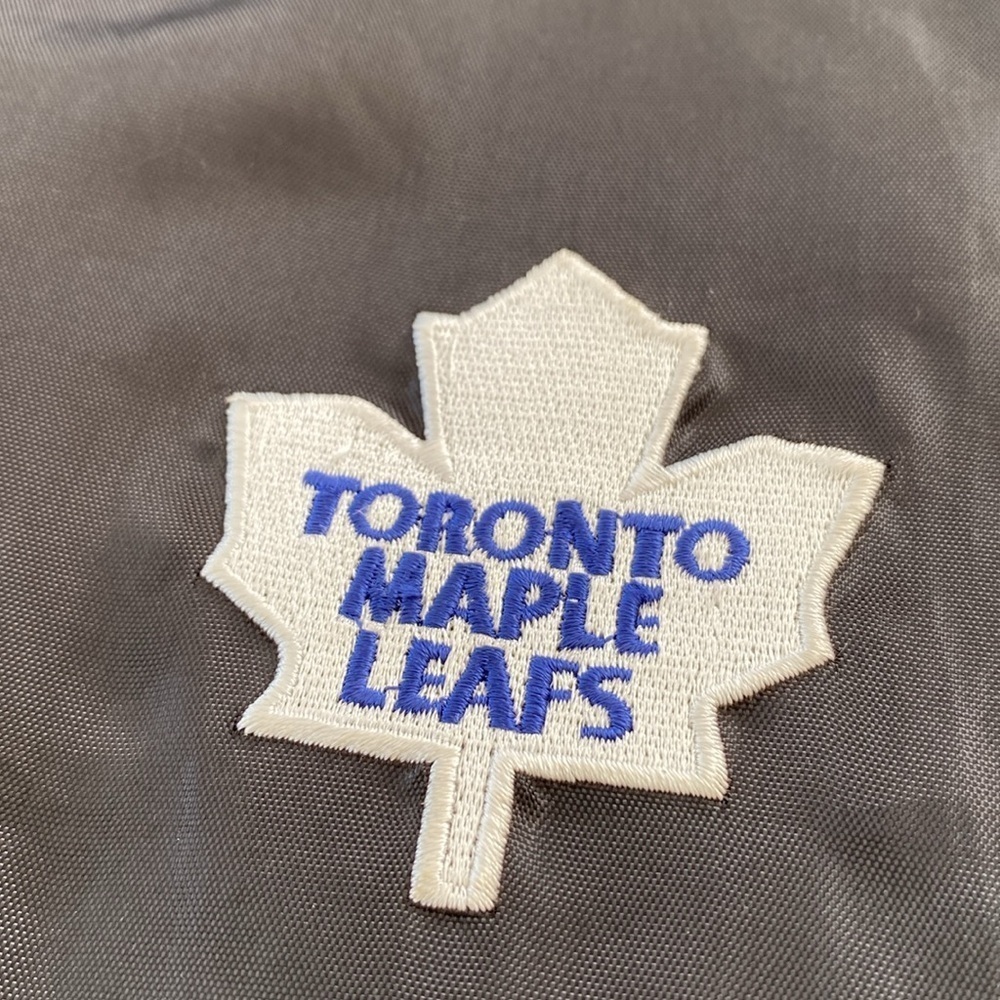Toronto Maple Leafs Vintage Hooded NHL Coat Jacket. Size M/L. - Picture 4 of 17